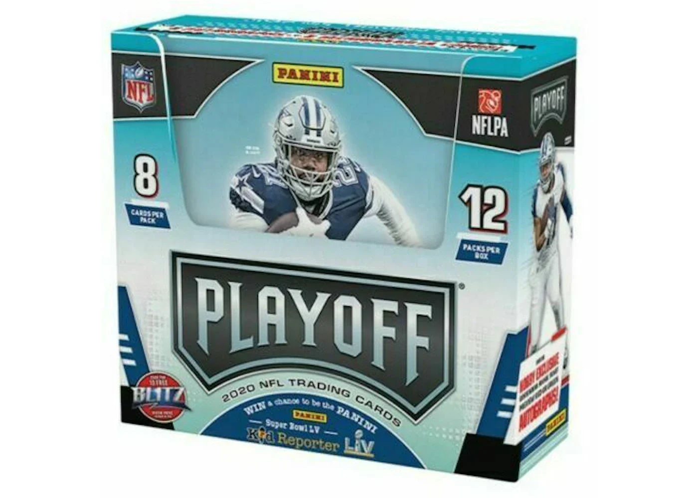 2020 Panini Playoff Football Hobby Box 96 ct.