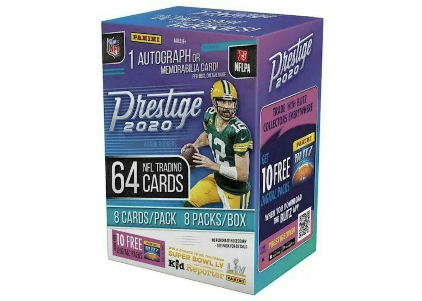 2020 Panini Prestige Football 64 Ct. Blaster Box