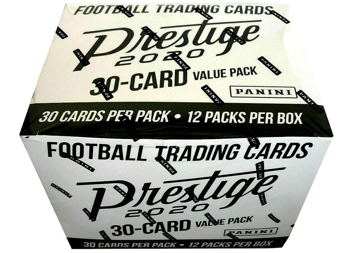 2020 Panini Prestige Football Factory Sealed Multi-Pack Cello Fat Pack Box