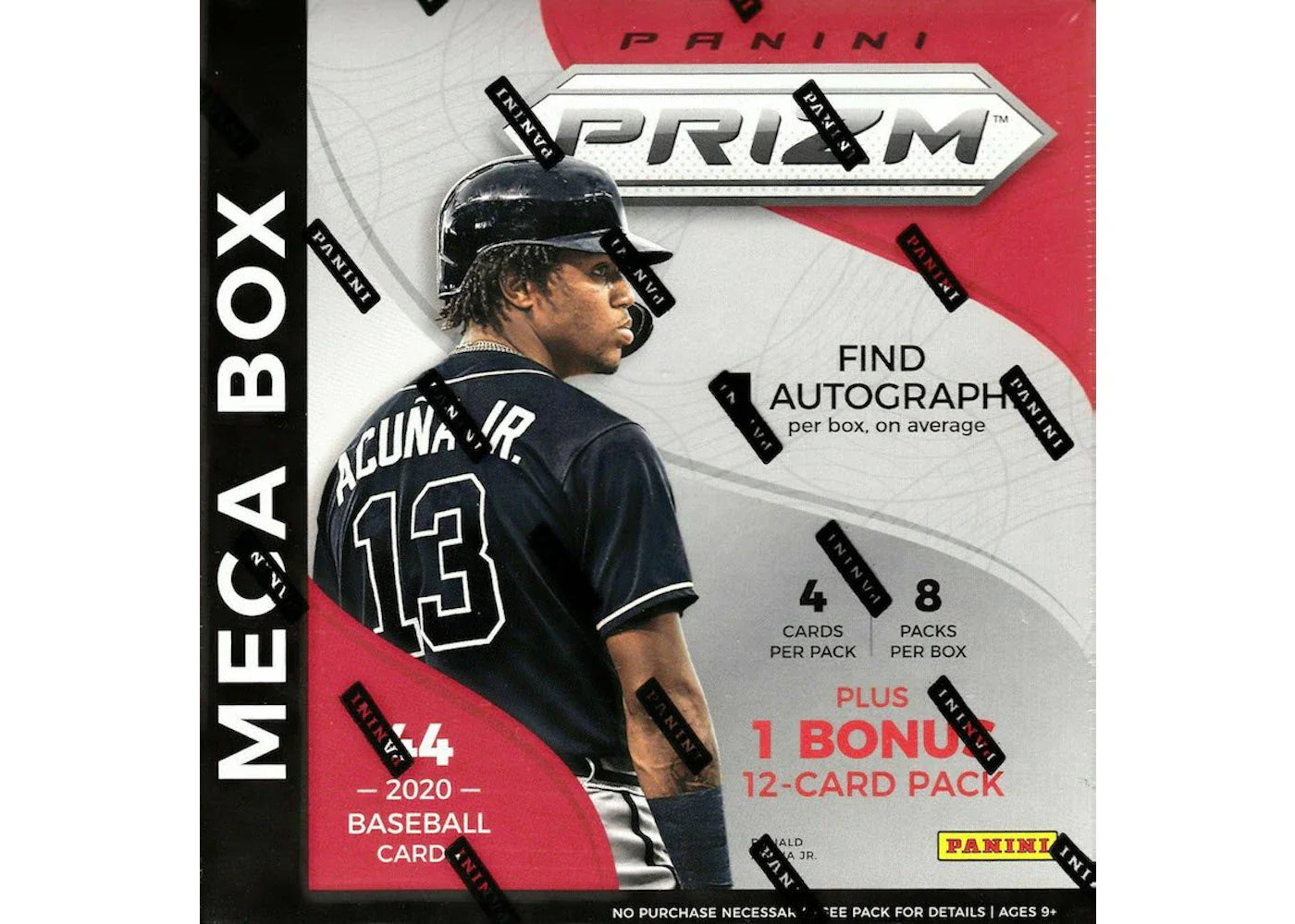 2020 Panini Prizm Baseball 44 ct Mega Box