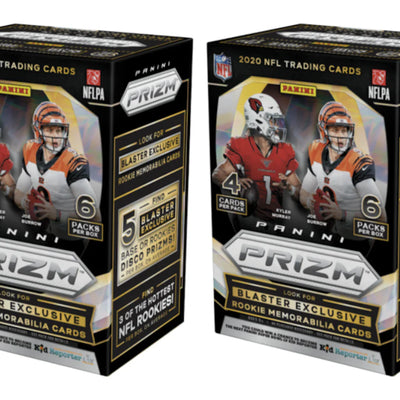 2020 Panini Prizm Football  Blaster Box Disco 2x Lot