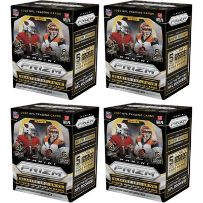 2020 Panini Prizm Football Blaster Box Disco 4x Lot