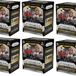 2020 Panini Prizm Football Blaster Box Disco 6x Lot