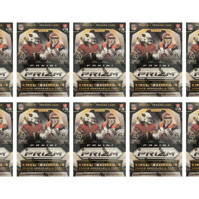 2020 Panini Prizm Football Blaster Box Lazer 10x Lot