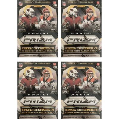 2020 Panini Prizm Football Blaster Box Lazer 4x Lot