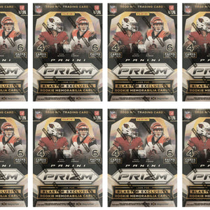 2020 Panini Prizm Football Blaster Box Lazer 8x Lot