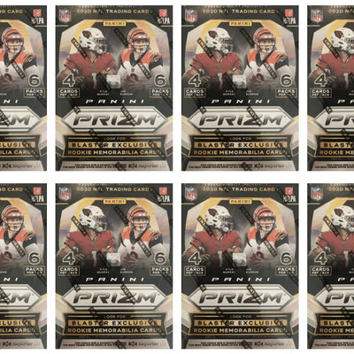 2020 Panini Prizm Football Blaster Box Lazer 8x Lot
