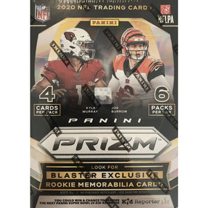 2020 Panini Prizm Football Blaster Box Lazer