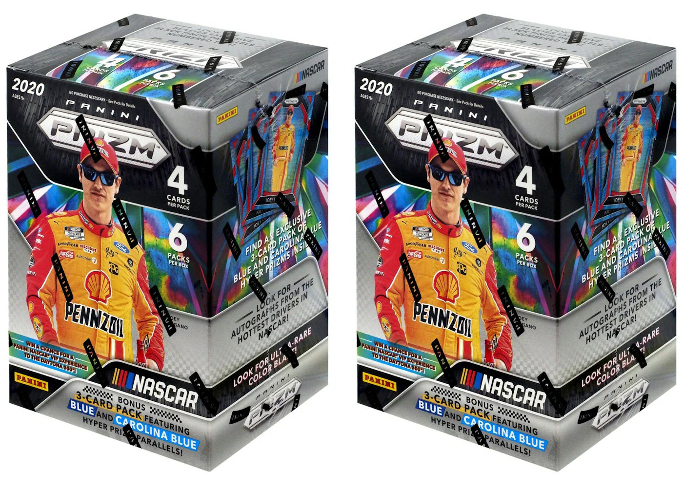 2020 Panini Prizm NASCAR Racing Blaster Box 2x Lot