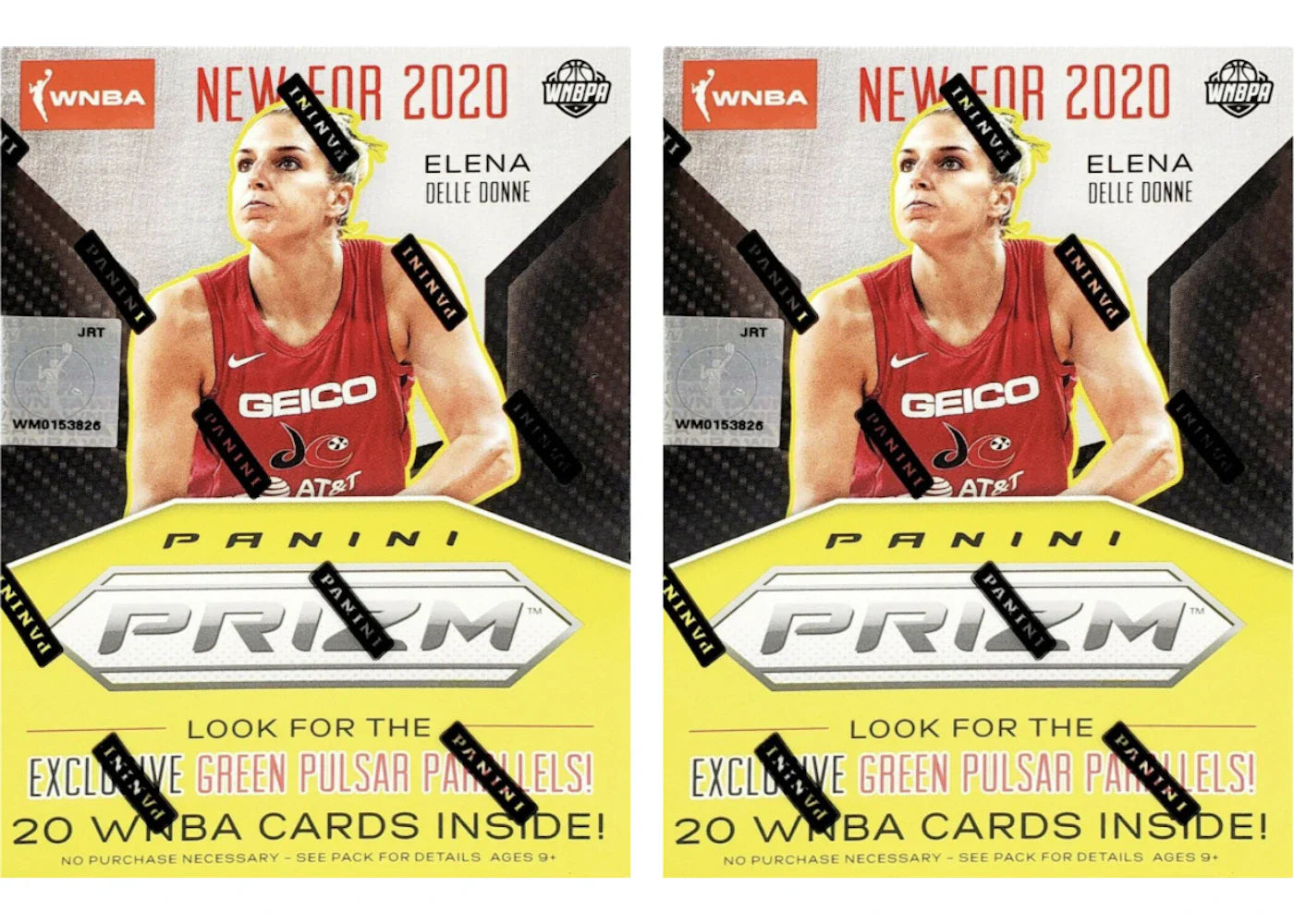 2020 Panini Prizm WNBA Blaster Box 20 ct. 2x Lot