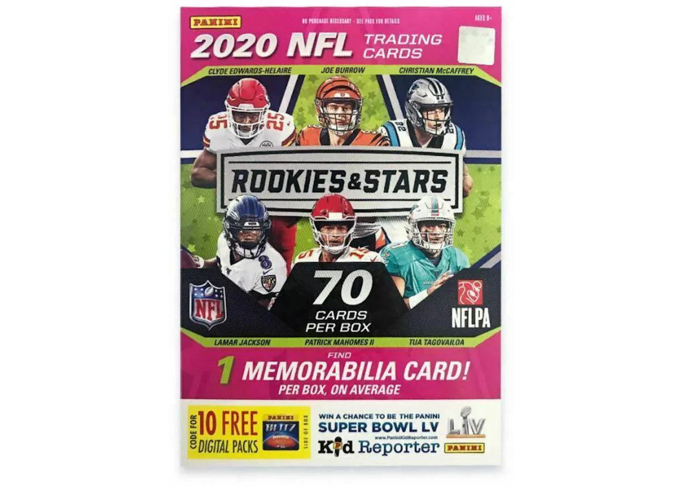 2020 Panini Rookies & Stars Football Blaster Box