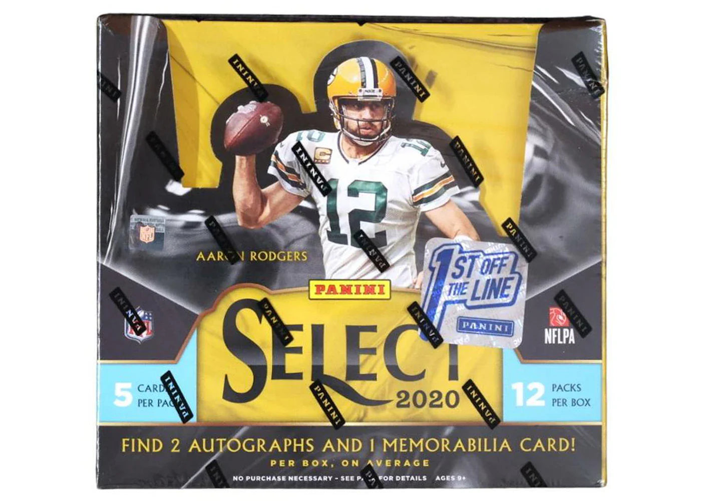 2020 Panini Select Football 1st Off The Line Box