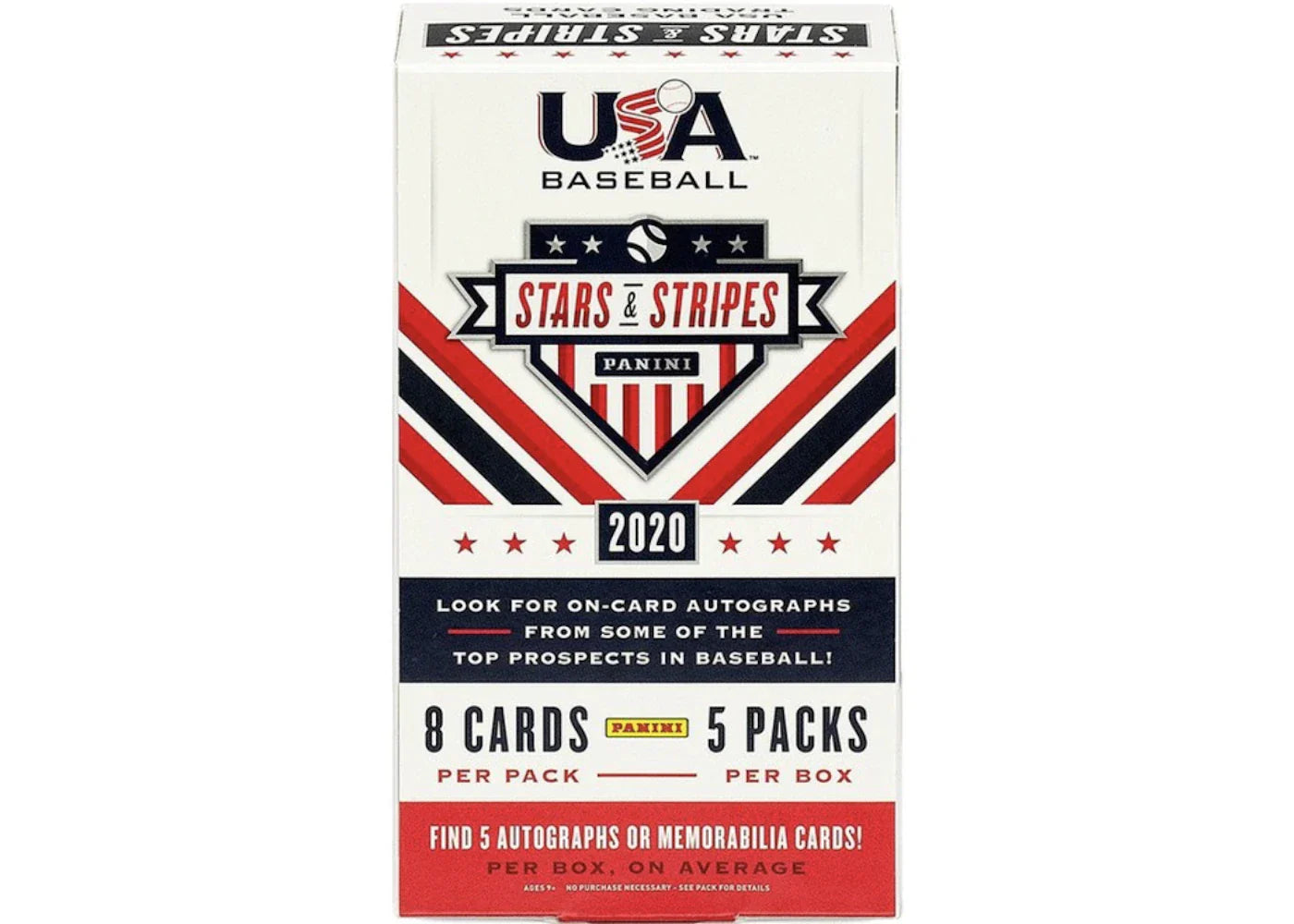 2020 Panini Stars & Stripes Baseball Hobby Box
