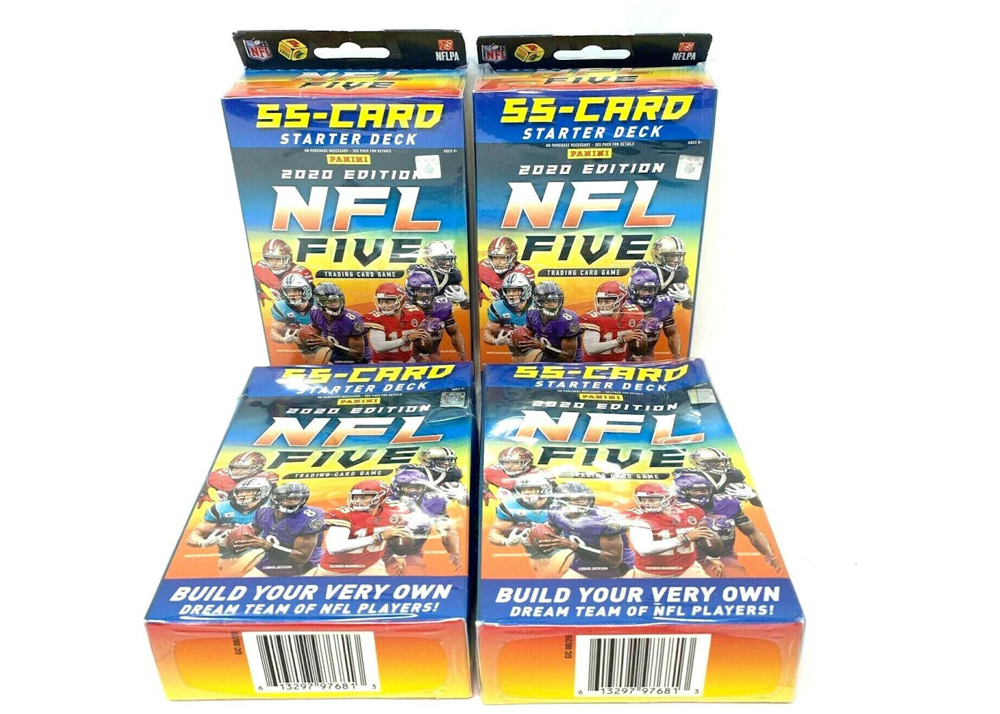 2020 Panini Starter Deck Football Hanger Box 4x Lot