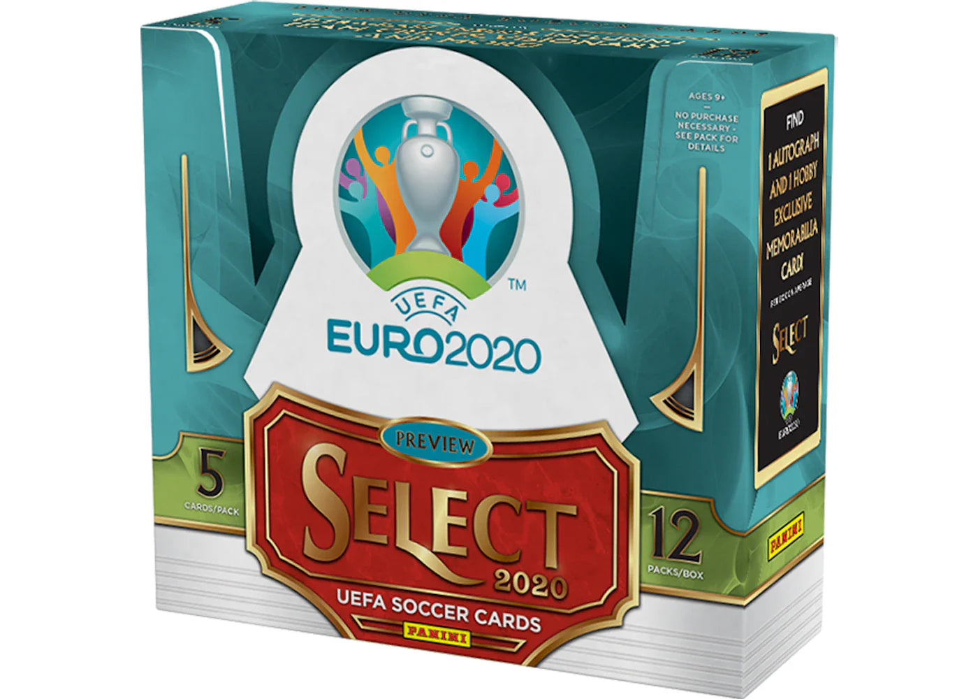 2020 Panini UEFA Euro Select Soccer Hobby Box