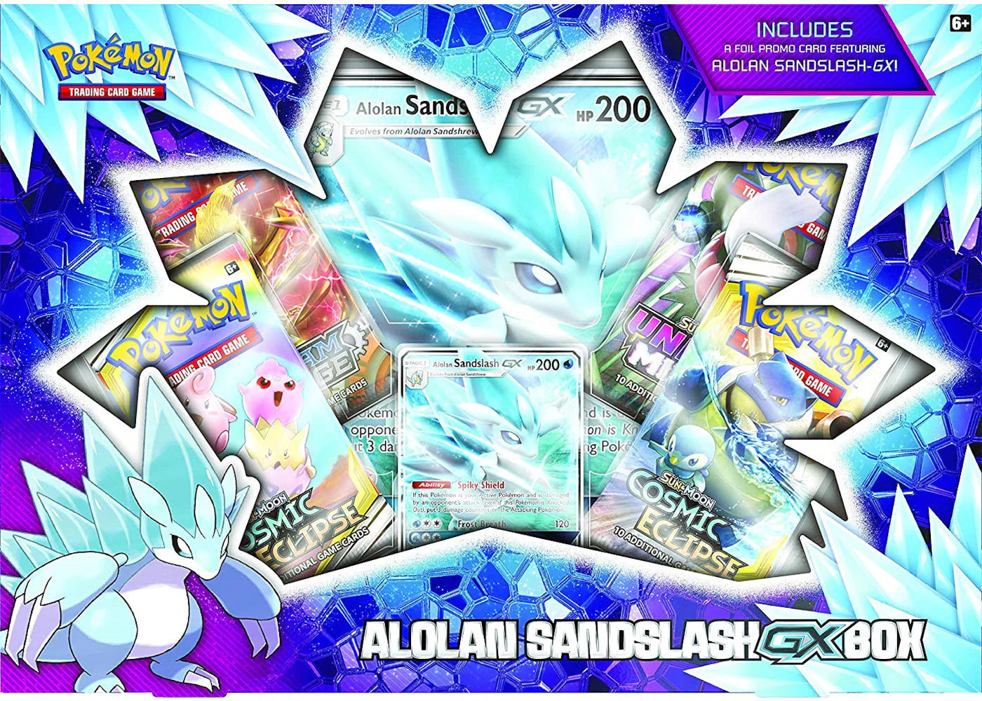 2020 Pokemon TCG Alolan Sandslash GX Box