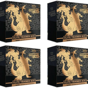 2020 Pokemon TCG Champions Path Elite Trainer Box 4X Lot
