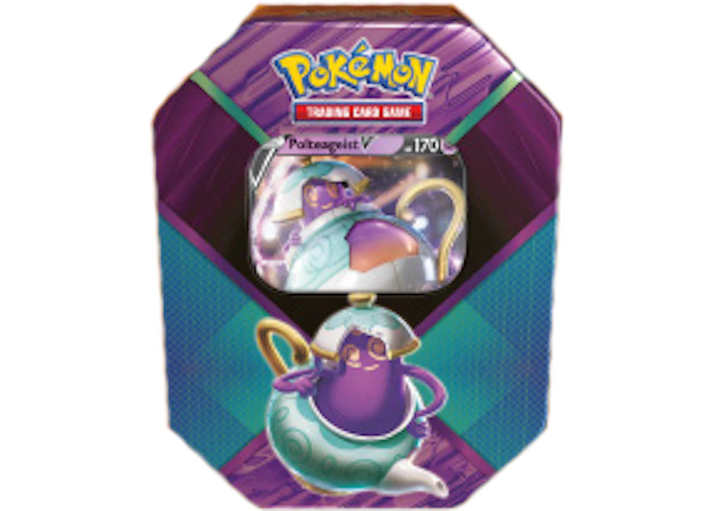 2020 Pokemon TCG Galar Challengers Tin Polteageist V