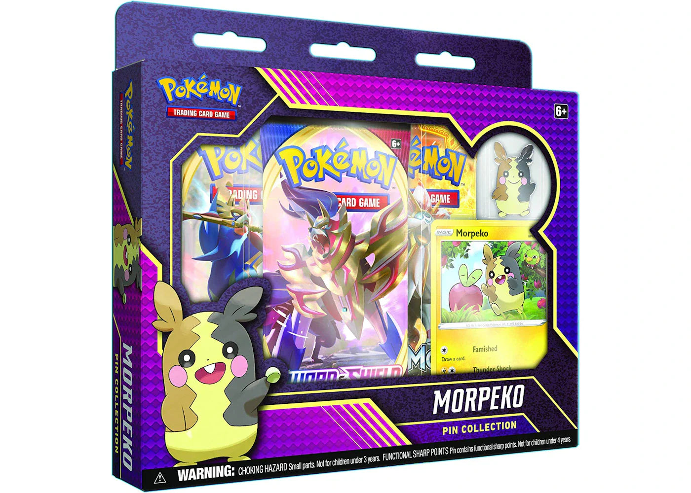 2020 Pokemon TCG Morpeko Pin Collection