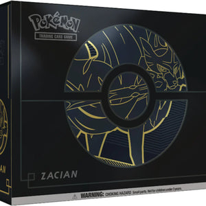 2020 Pokemon TCG Sword & Shield Elite Trainer Box Plus Zacian