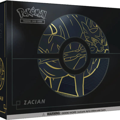 2020 Pokemon TCG Sword & Shield Elite Trainer Box Plus Zacian