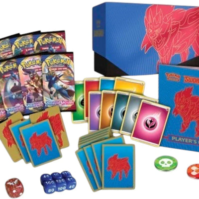 2020 Pokemon TCG Sword & Shield Elite Trainer Box Zamazenta