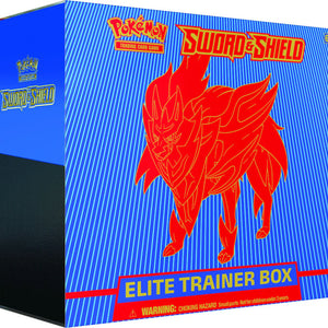 2020 Pokemon TCG Sword & Shield Elite Trainer Box Zamazenta