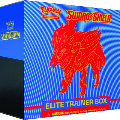 2020 Pokemon TCG Sword & Shield Elite Trainer Box Zamazenta