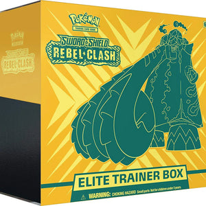 2020 Pokemon TCG Sword & Shield Rebel Clash Elite Trainer Box