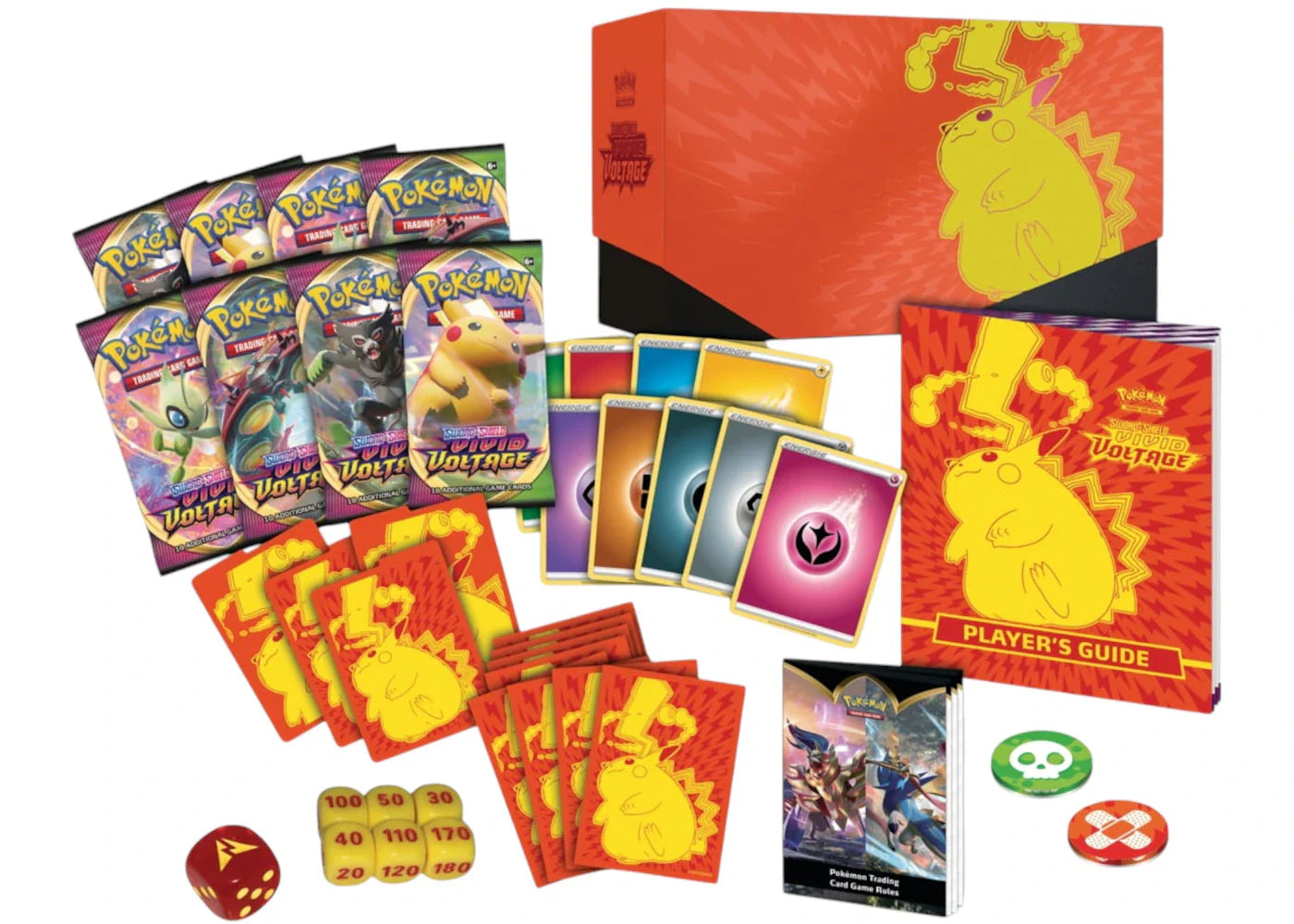 2020 Pokemon TCG Sword & Shield Vivid Voltage Elite Trainer Box 2x Lot
