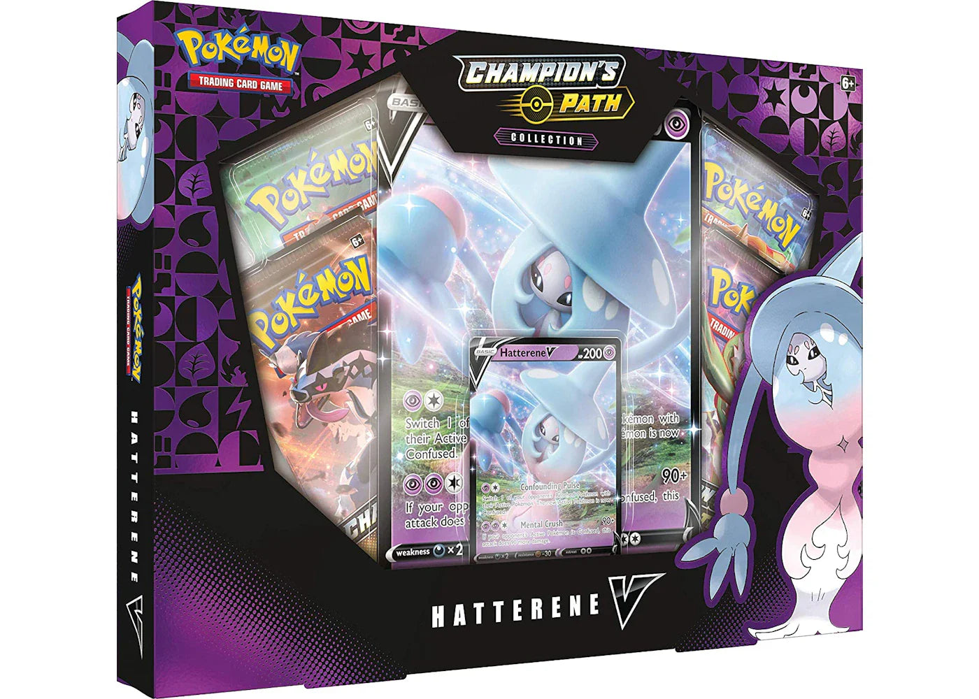 2020 Pokemon TCG Champion's Path Hatterene V Collection