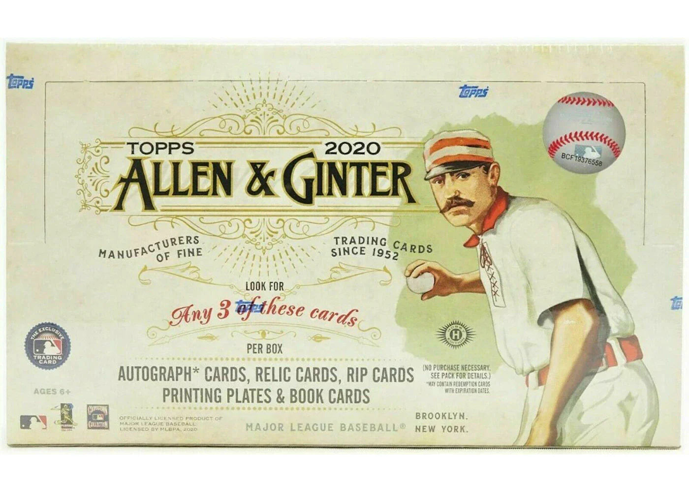 2020 Topps Allen & Ginter Baseball Hobby Box