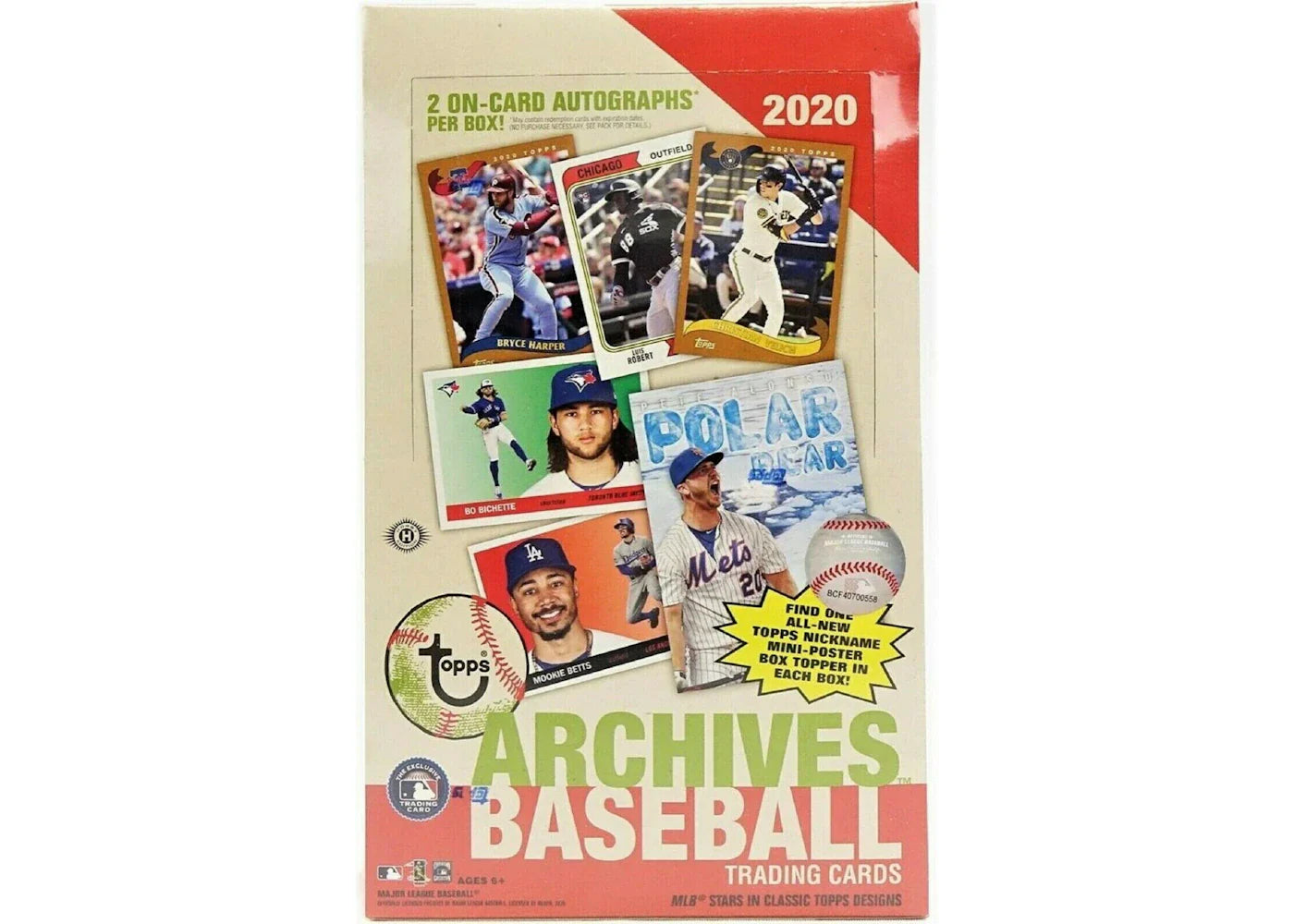 2020 Topps Archives Baseball Hobby Box