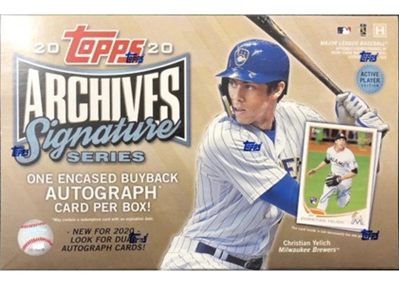 2020 Topps Archives Siganture Series Baseball Hobby Box