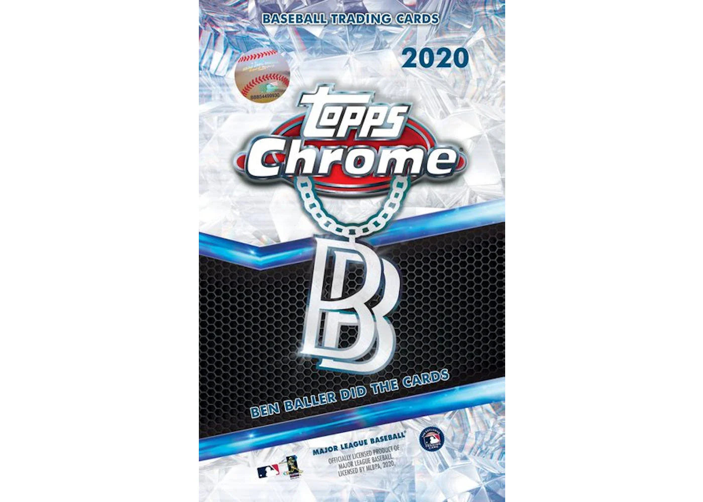 2020 Topps Chrome Ben Baller Baseball Hobby Box
