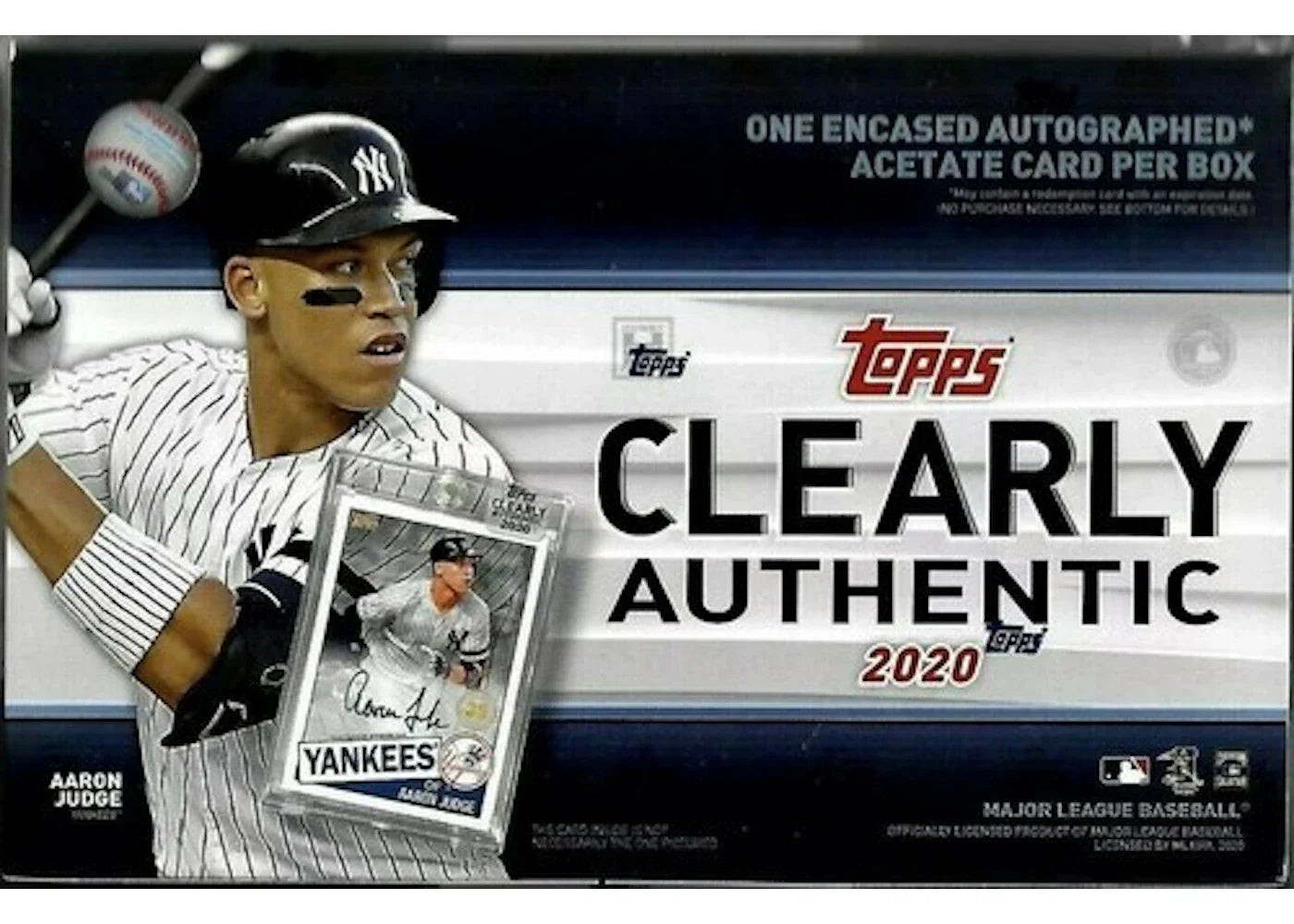 2020 Topps Clearly Authentic Baseball Hobby Box