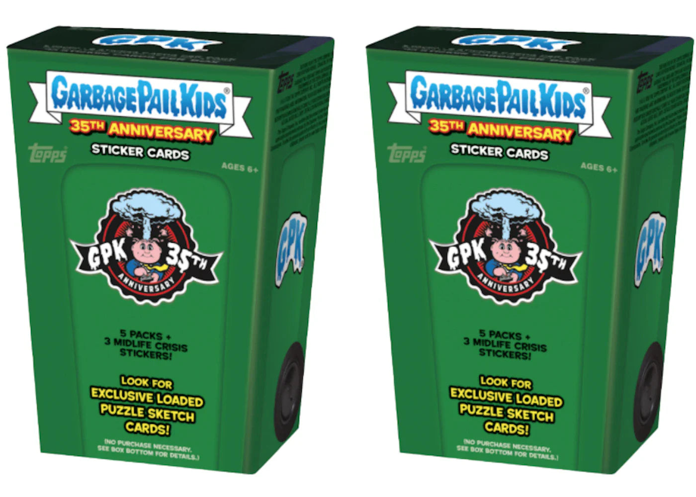2020 Topps Garbage Pail Kids 35th Anniversary Series 2 Blaster Box 2x Lot