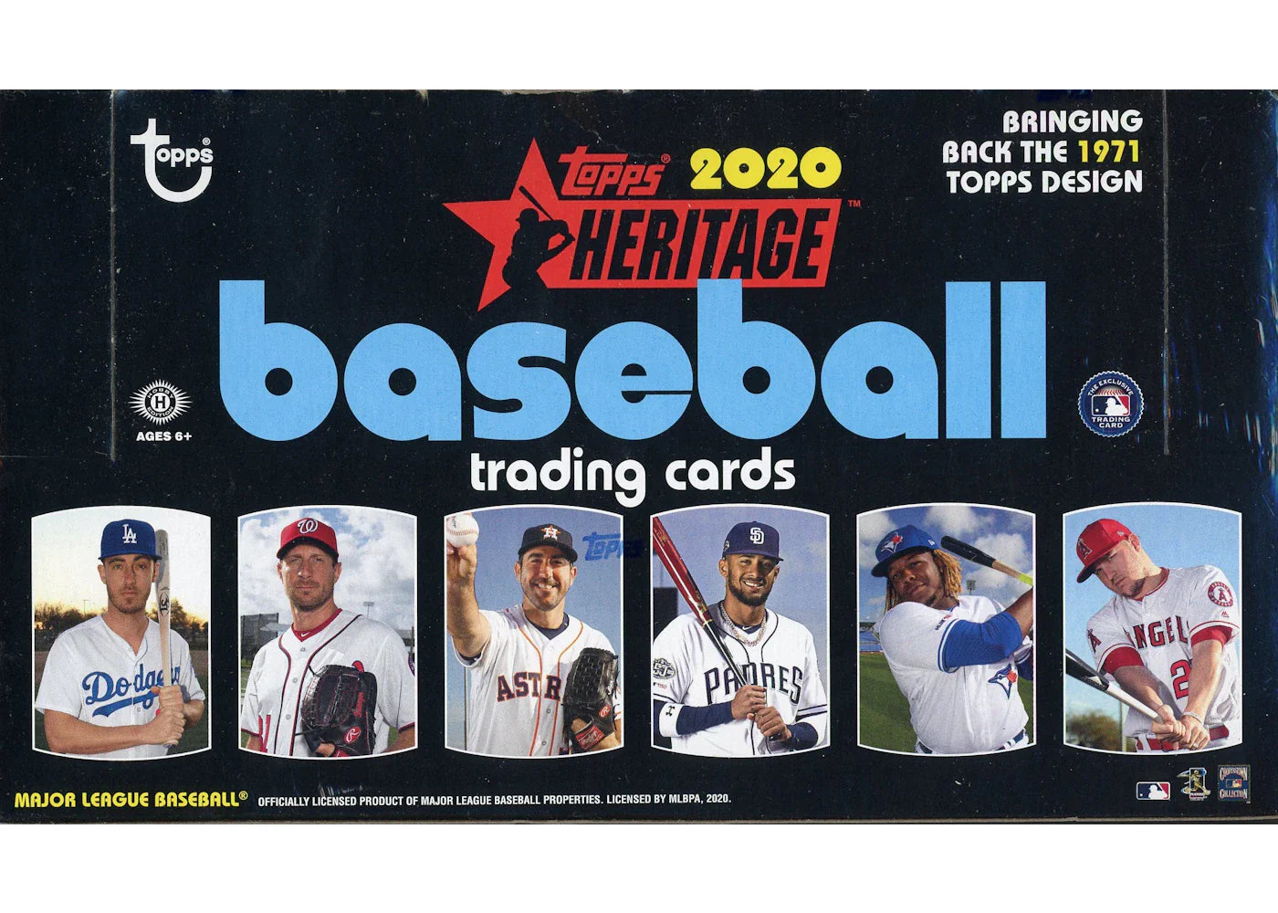 2020 Topps Heritage Baseball Hobby Box
