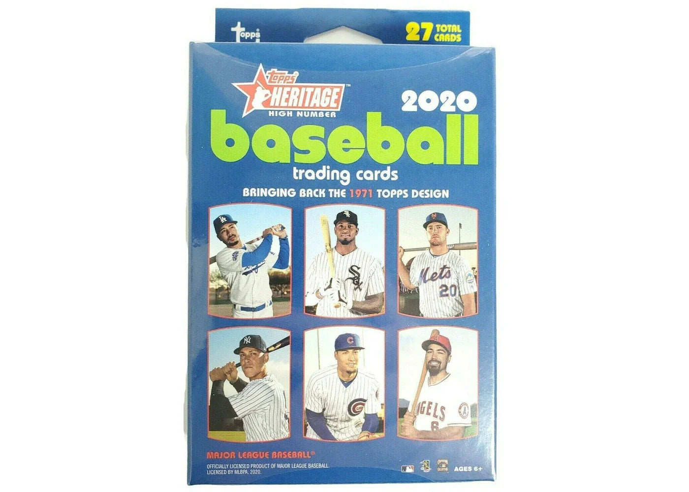 2020 Topps Heritage High Number Baseball Hanger Box