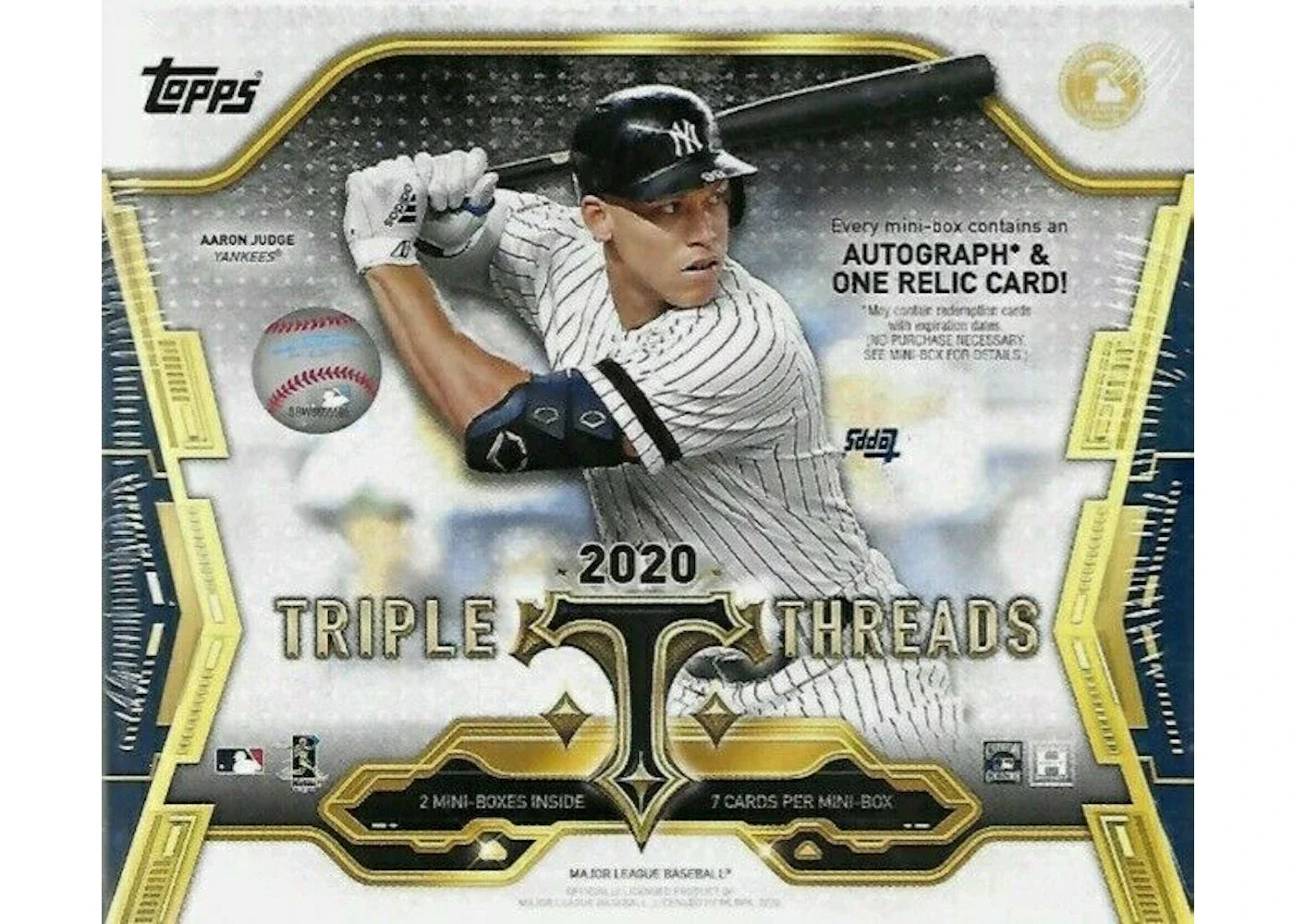 2020 Topps Triple Threads Baseball Hobby Box