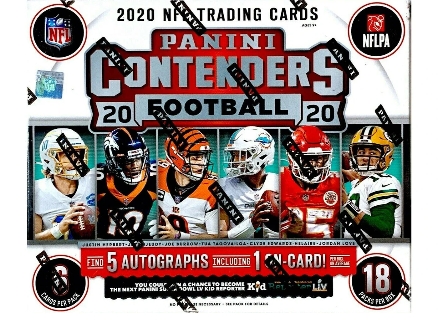 2020 Panini Contenders Football Hobby Box