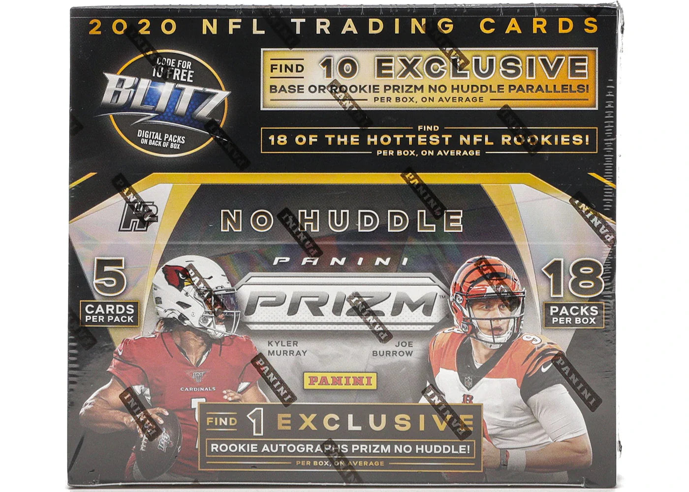 2020 Panini Prizm Football No Huddle Box