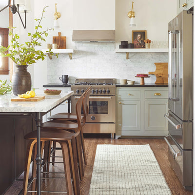 Uma Rug, Gray and Natural