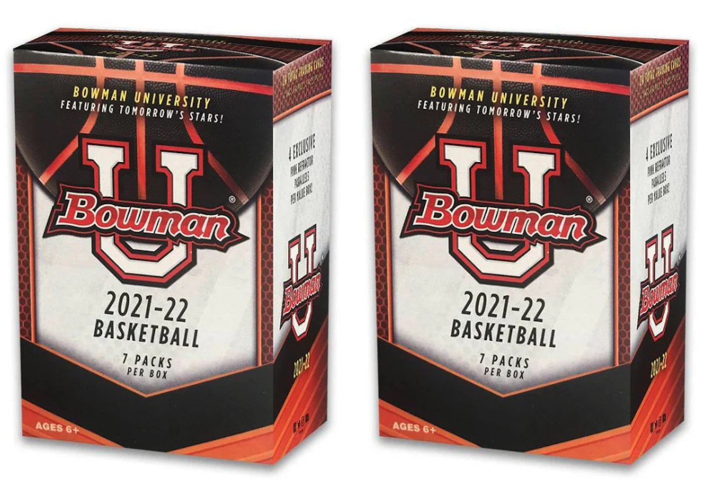 2021-22 Bowman University Basketball Blaster Box 2x Lot