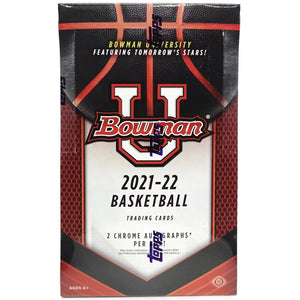 2021-22 Bowman University Basketball Hobby Box