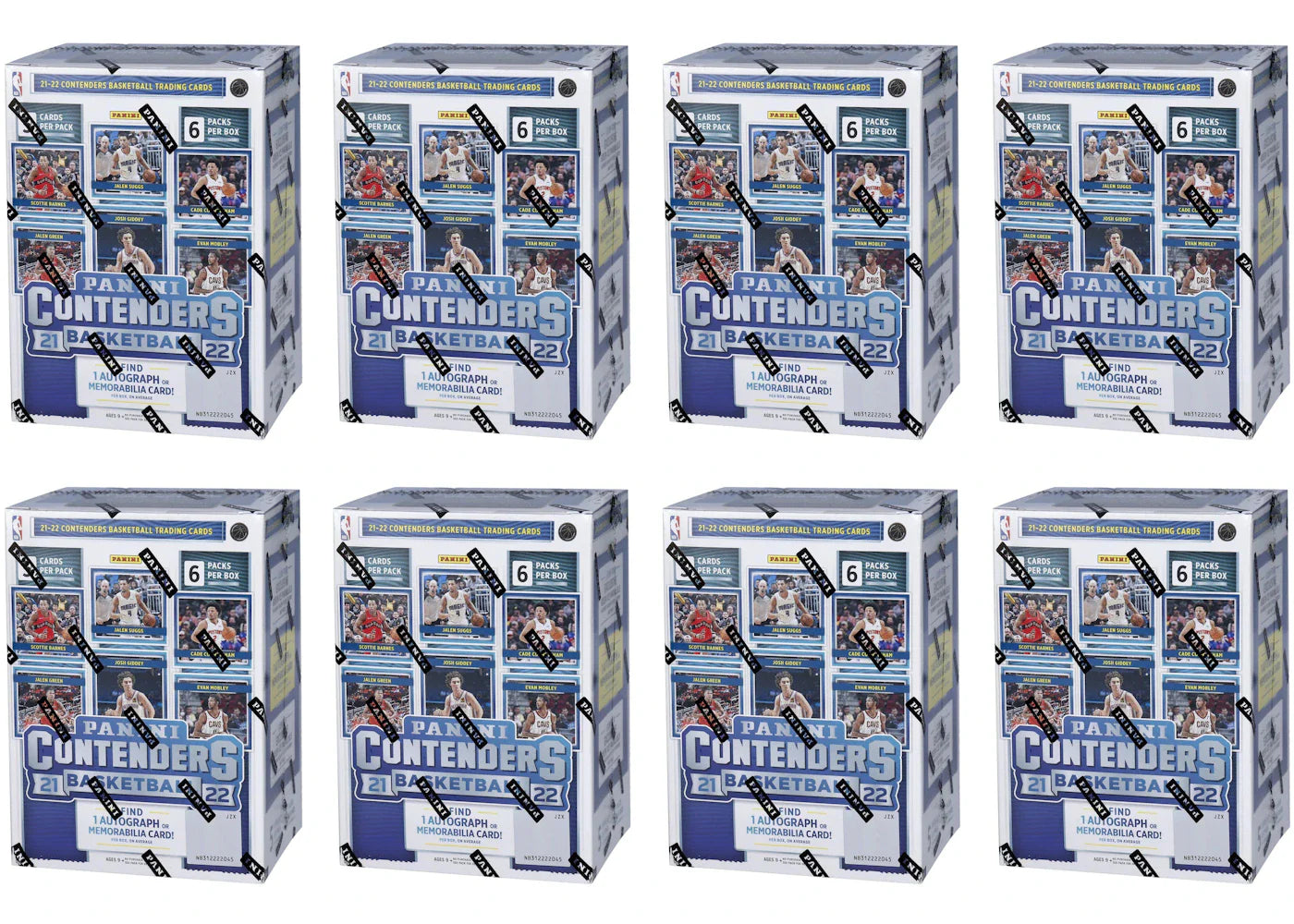 2021-22 Panini Contenders Basketball Fanatics Exclusive Blaster Box (30 Count) 8x Lot