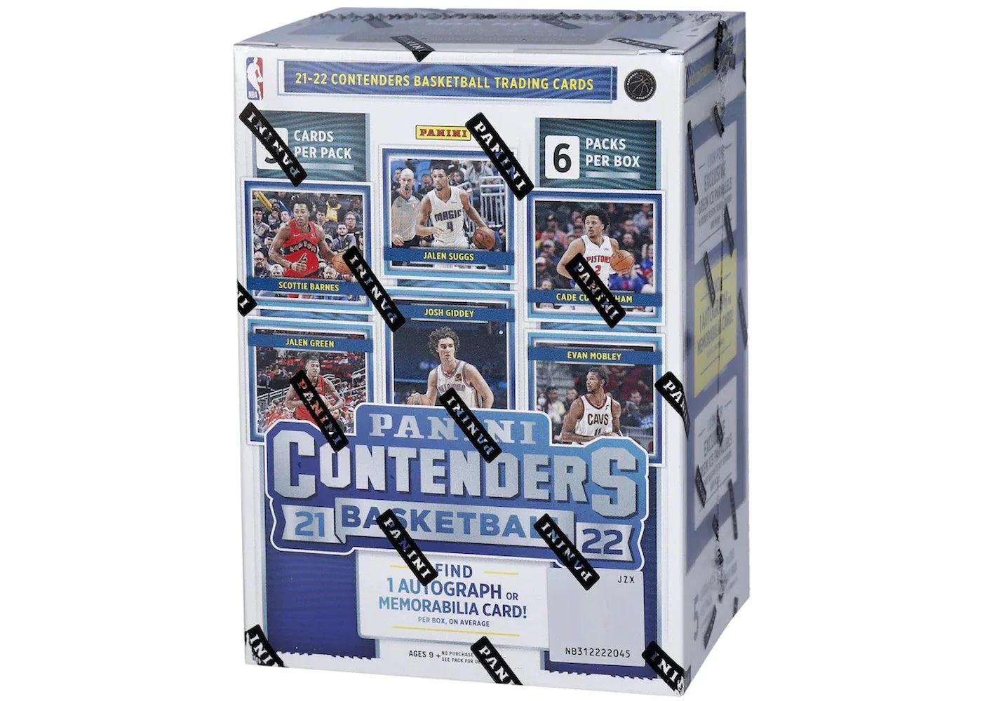 2021-22 Panini Contenders Basketball Fanatics Exclusive Blaster Box (30 Count)