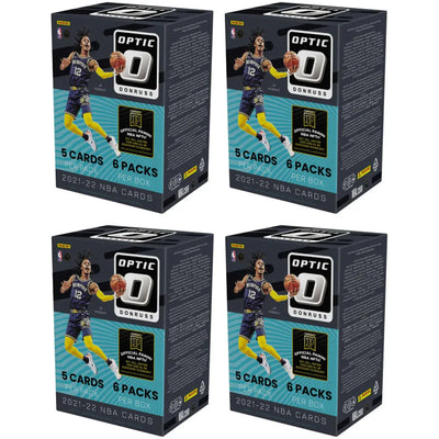 2021-22 Panini Donruss Optic Basketball Blaster Box 4x Lot