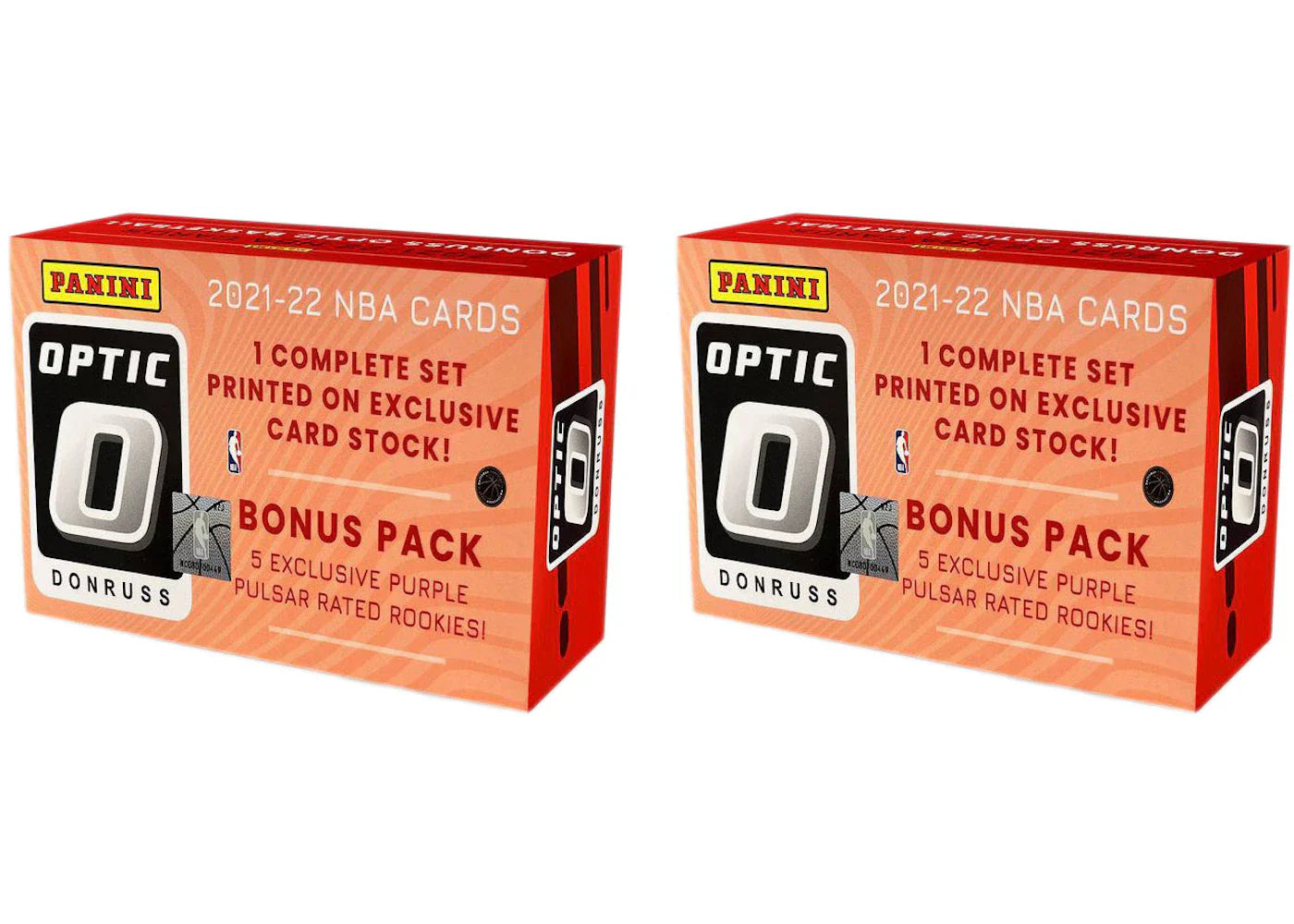 2021-22 Panini Donruss Optic Basketball Complete Box Set 2x Lot