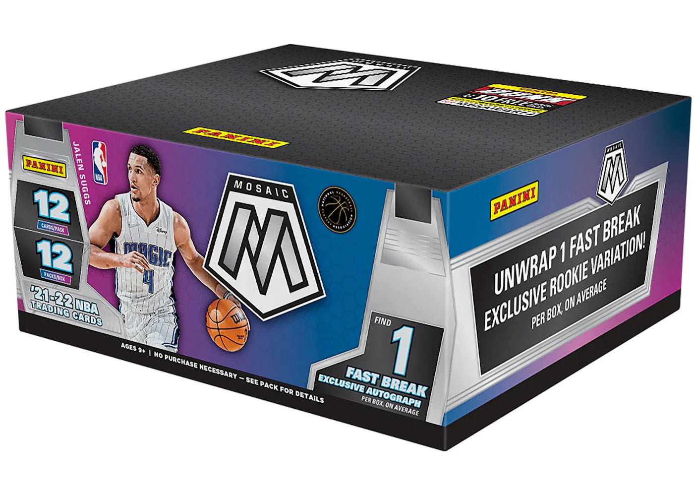 2021-22 Panini Mosaic Basketball Fast Break Box